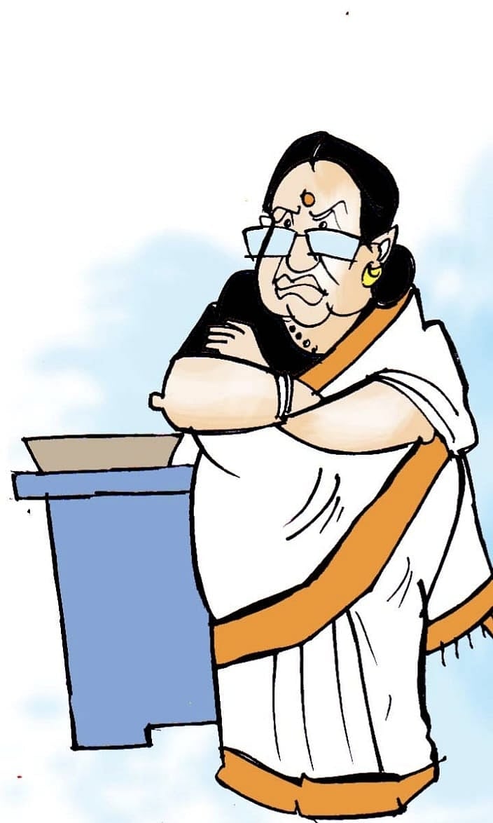 Woman MLA active