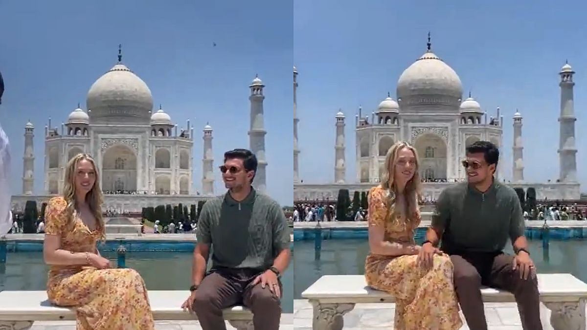 US President Donald Trump's Daughter Tiffany Visits India's Iconic Taj Mahal With Husband During Private Trip