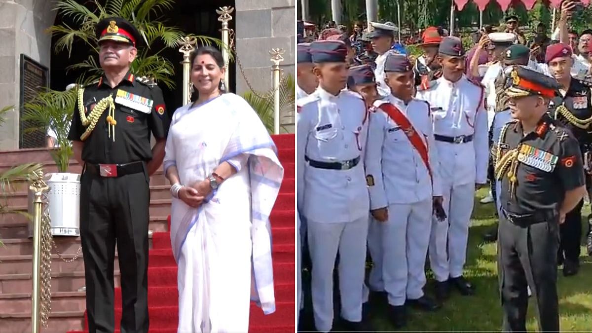 Army Chief Gen Upendra Dwivedi Reviews NDA Passing Out Parade In Pune, Commissions 355 Cadets Into Armed Forces, Urges 150th Course to Uphold 'Service Before Self' Ethos | Video