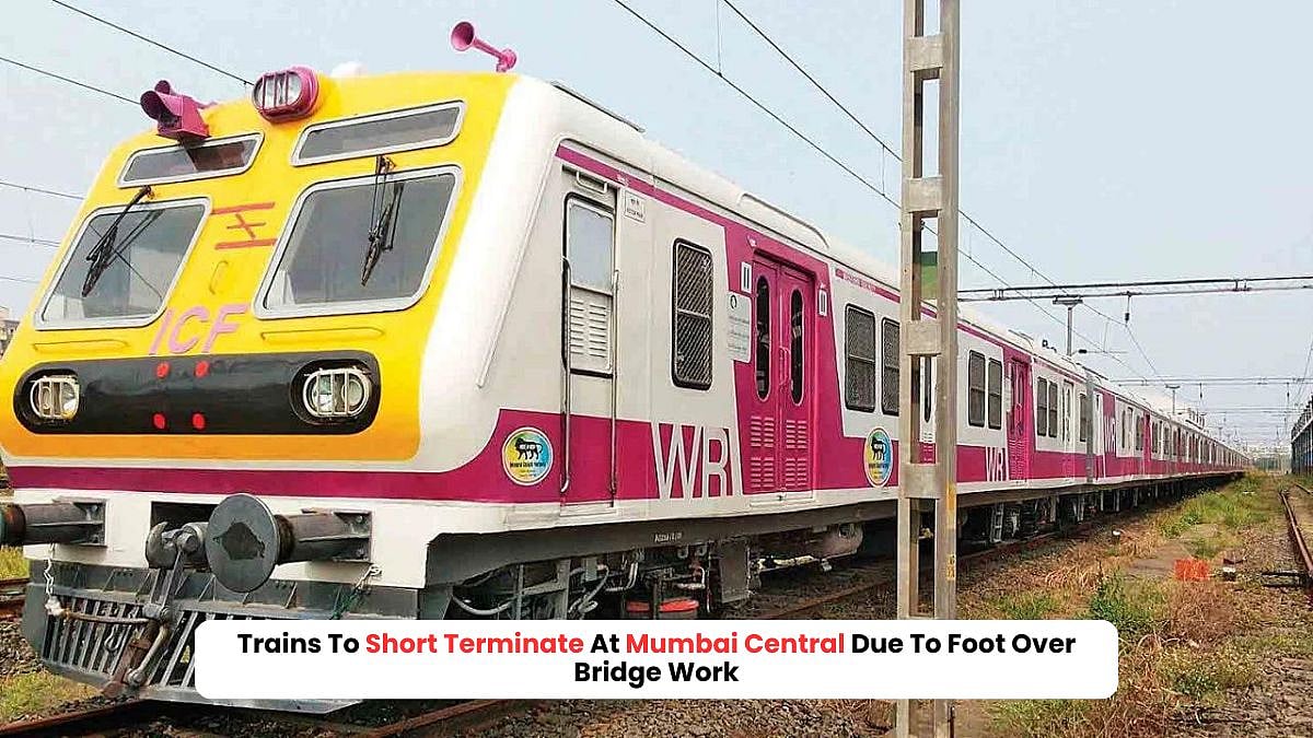 Attention Mumbaikar! Trains To Short Terminate At Mumbai Central Station Due To Foot Over Bridge Work On Sunday May 31 - Check Details Here 