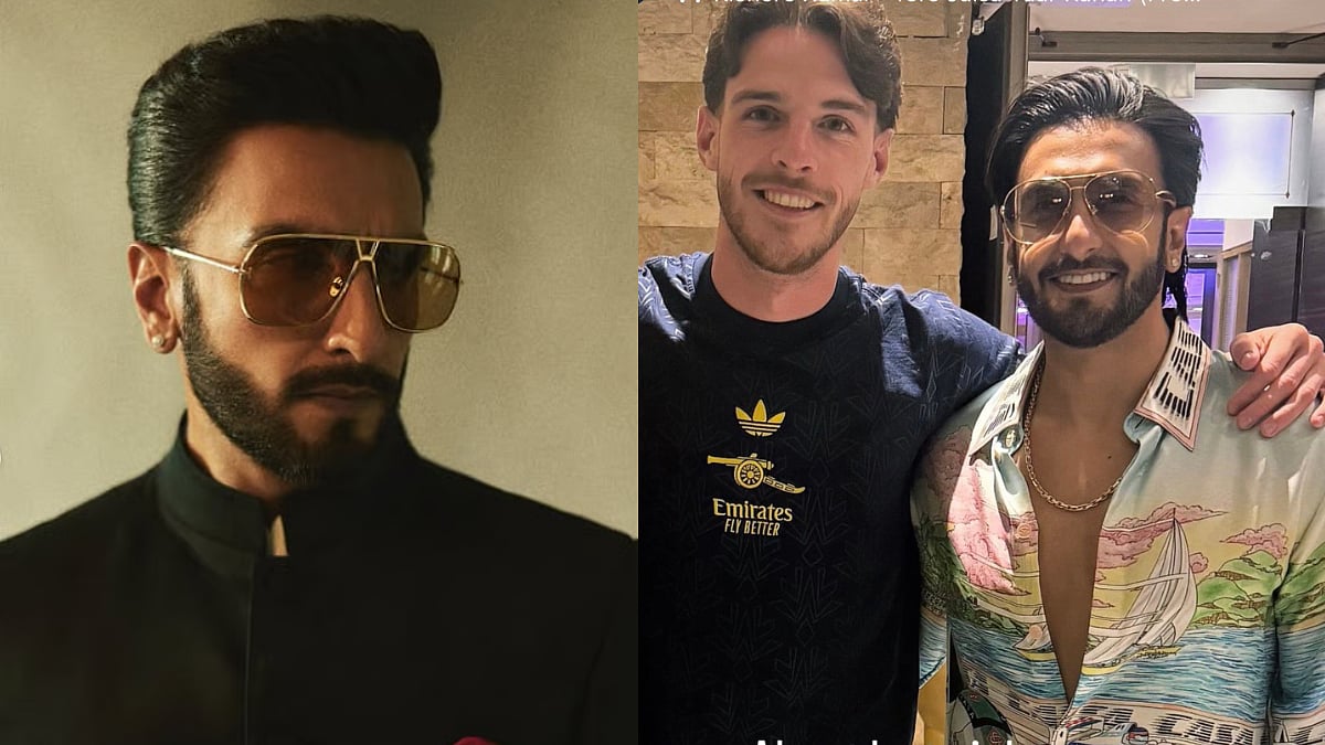 Ranveer Singh Poses With Declan Rice In Budapest Amid Don 3 Controversy As Arsenal Faces PSG In UEFA Champions League Final