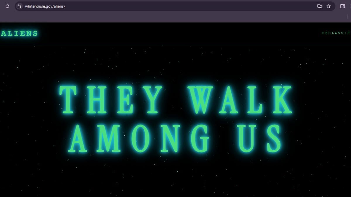 'They Walk Among Us': White House Launches 'Alien' Website Featuring ICE Arrest Data Amid Immigration Crackdown