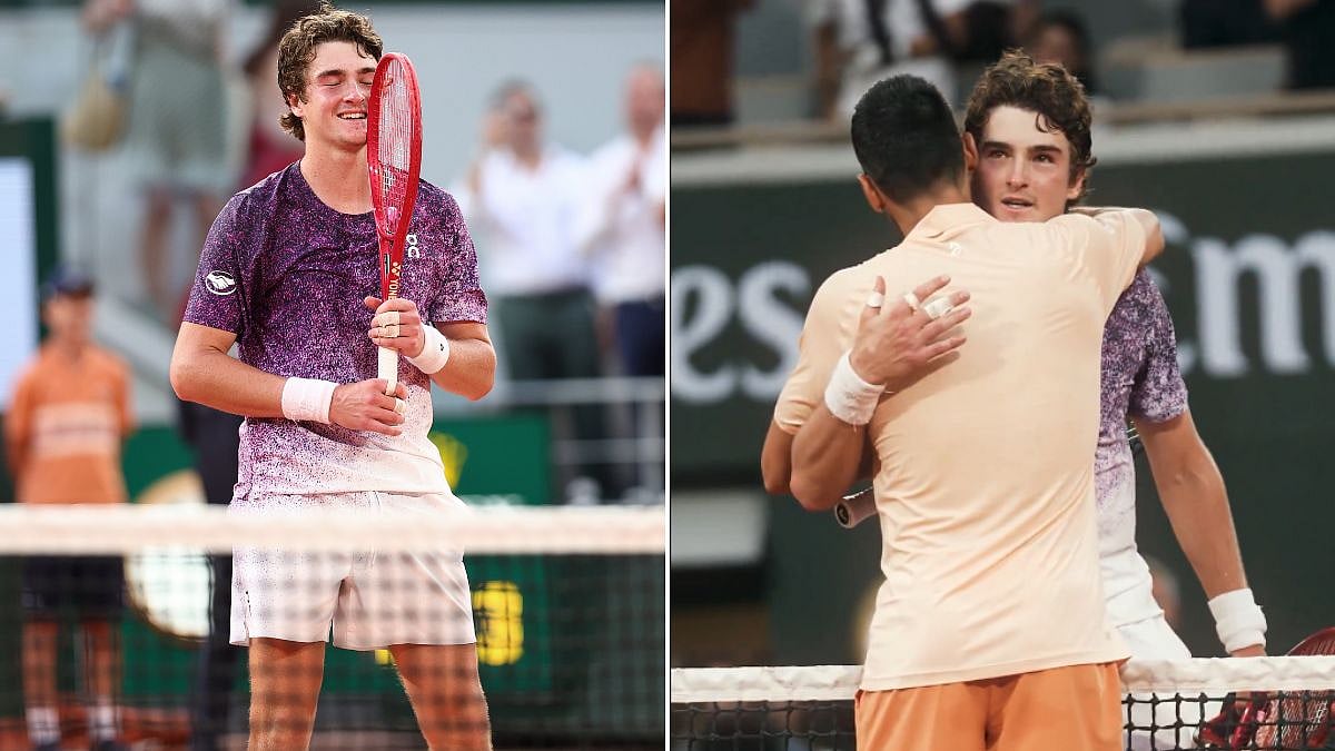 French Open: Brazil's 19-Year-Old Joao Fonseca Stuns Novak Djokovic After Epic 2-Set Comeback In Roland Garros 3rd Round | Video