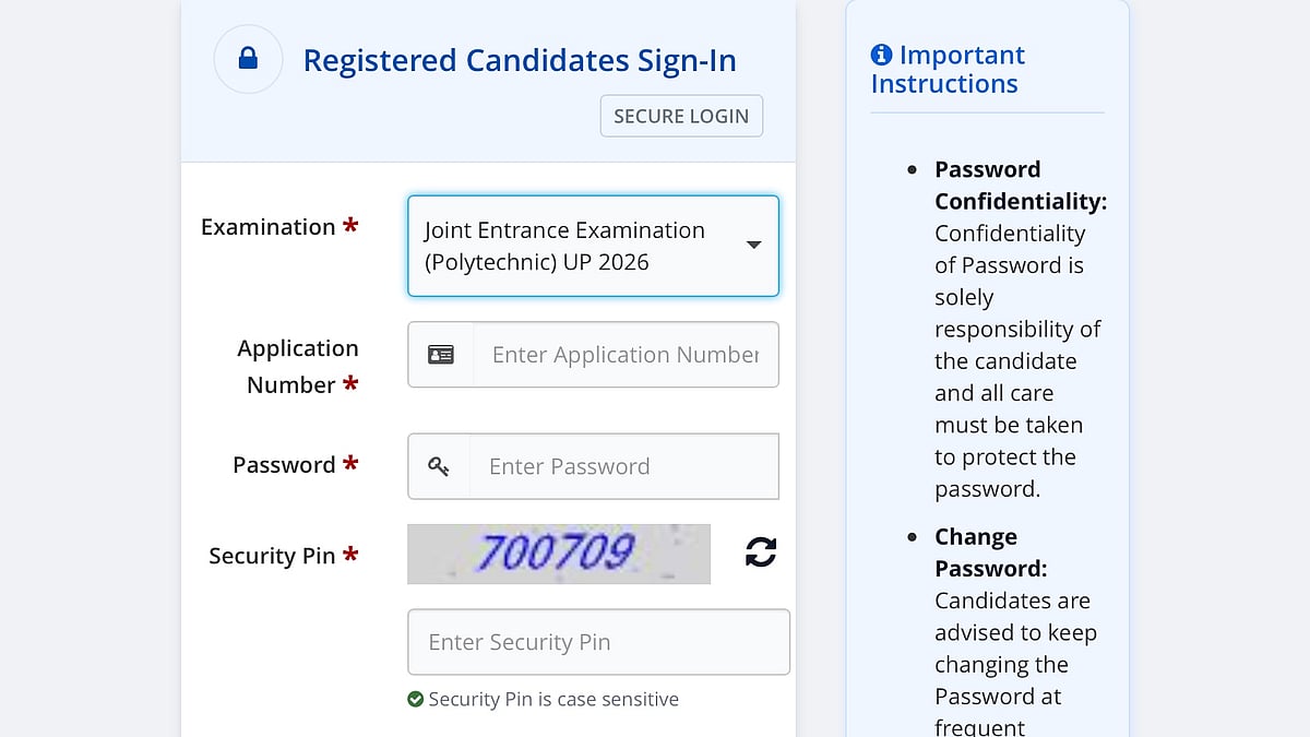 JEECUP 2026 Admit Card OUT For Remaining Groups At jeecup.admissions.nic.in; Exams Scheduled Between June 2–9
