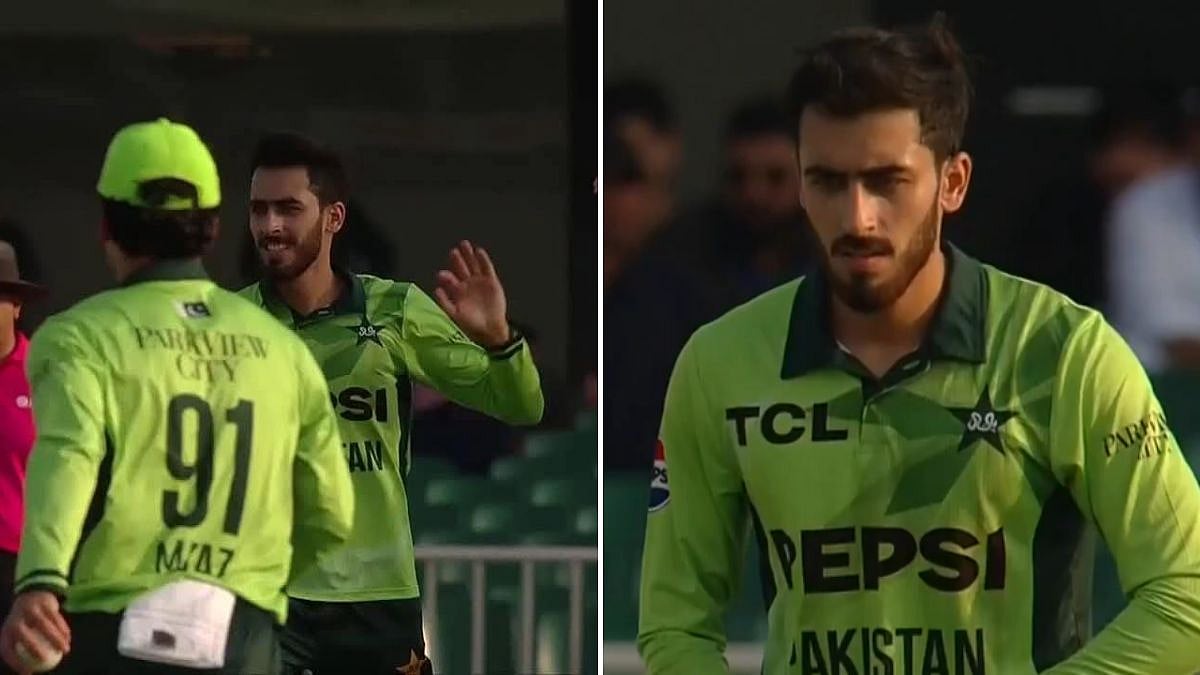 Who Is Arafat Minhas? Pakistan's 'Ravindra Jadeja Clone' Takes 3-fer In Dream Debut During PAK Vs AUS 1st ODI | VIDEO