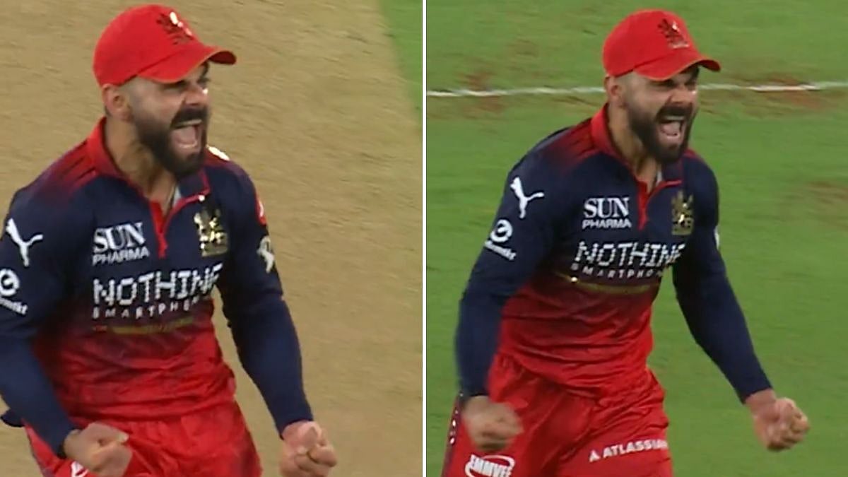 Virat Kohli's Aggressive Celebration After Shubman Gill's Wicket In IPL 2026 Final Goes Viral | VIDEO