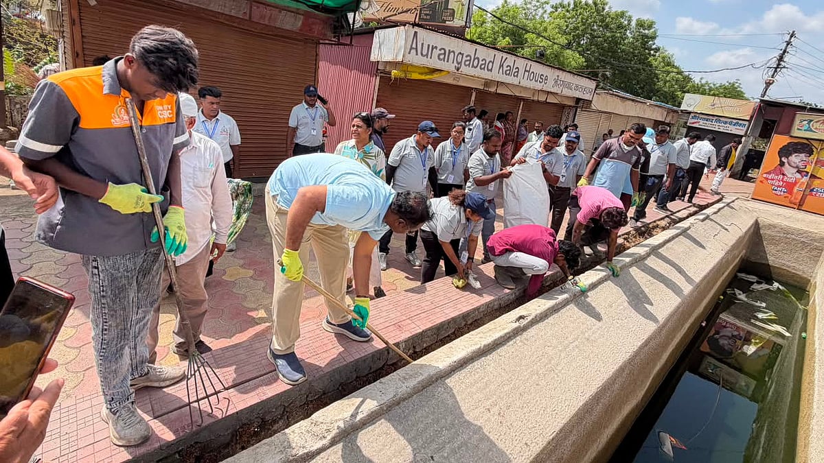 Special Clean-Up Drive Removes 3 Tonnes Of Garbage From Historic Panchakki In Chhatrapati Sambhajinagar