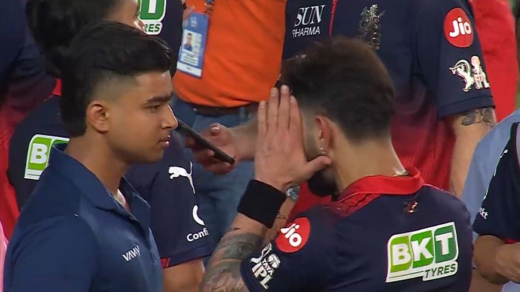 Virat Kohli Shares Heartwarming Moment With Vaibhav Sooryavanshi After RCB's IPL 2026 Triumph | Video