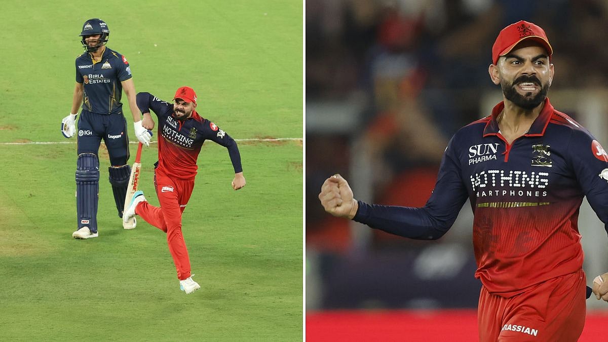 Virat Kohli's Aggressive Celebration After Shubman Gill's Wicket In IPL 2026 Final Goes Viral | VIDEO