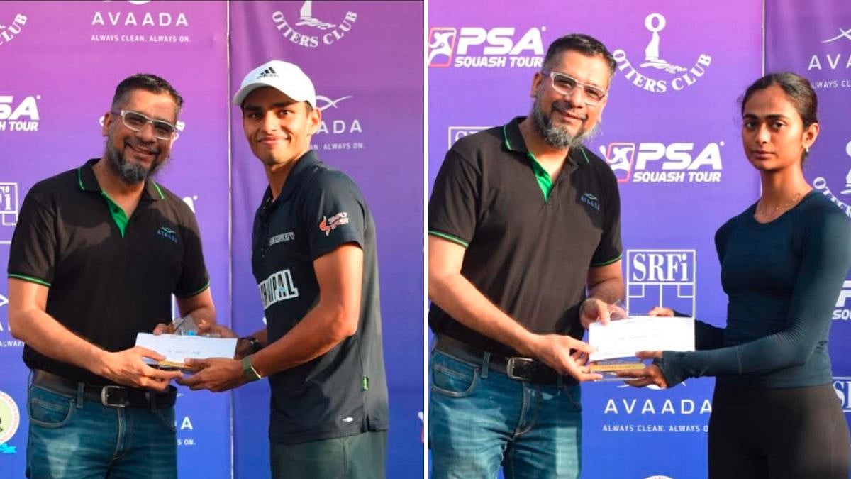 Vedant Patel And Nirupama Dubey Crowned Champions At Avaada-Otters Club All-India Squash Tournament 2026