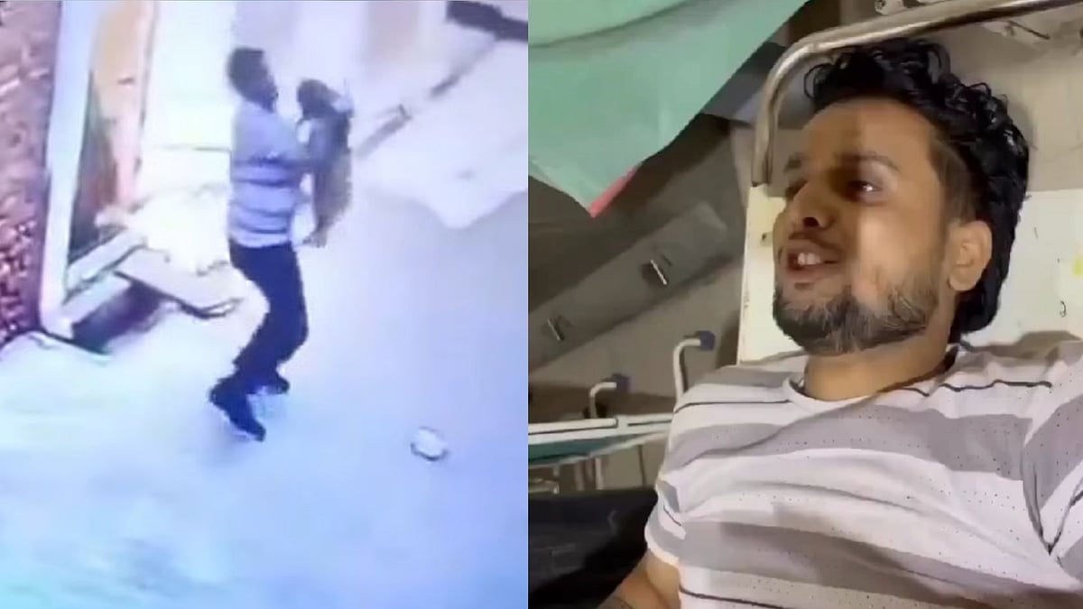 ‘Paani De Do’: Firozabad Man Slams Toddler 8 Times On Ground Over Child's Mother Refusing To Marry Him; Begs For Water After Cops Shoot Him | VIDEO