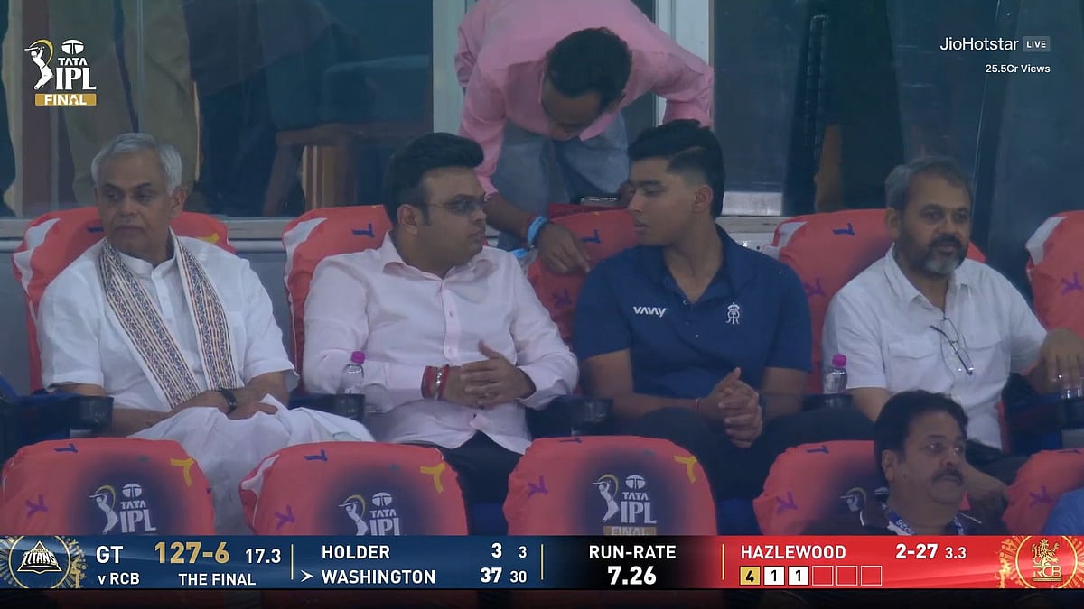 Vaibhav Suryavanshi Gets New Haircut, Watches IPL 2026 Final With ICC Chairman Jay Shah At Narendra Modi Stadium