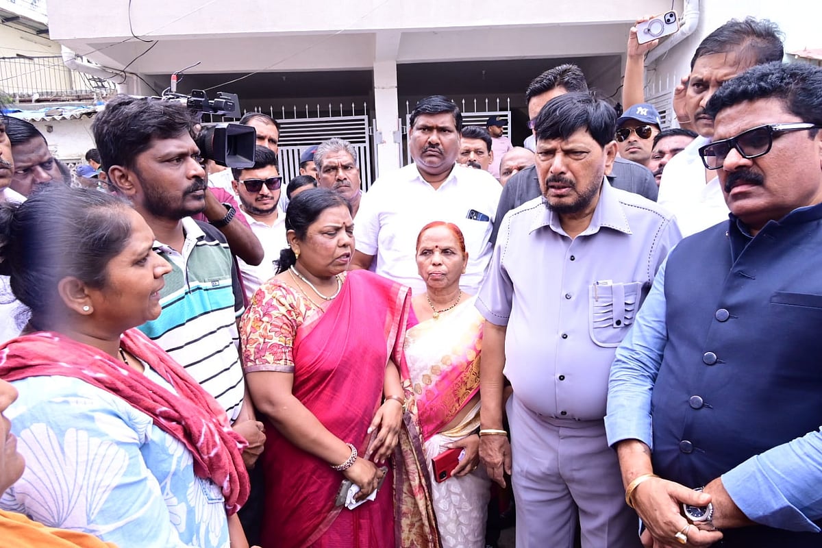 Ramdas Athawale In Dapodi & Phugewadi