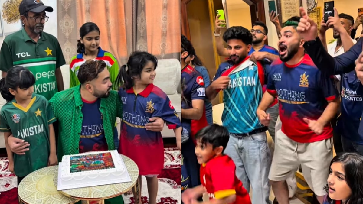 Pakistani RCB Fans In UAE Celebrate Virat Kohli's Winning Runs; Video Goes Viral