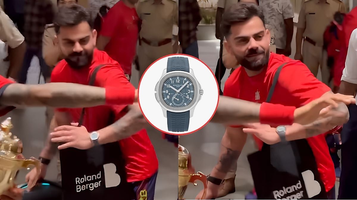 Virat Kohli Flaunts ₹1.6 Crores Luxurious Watch In Viral Dance Moment Post RCB's Second Title Win In IPL 2026