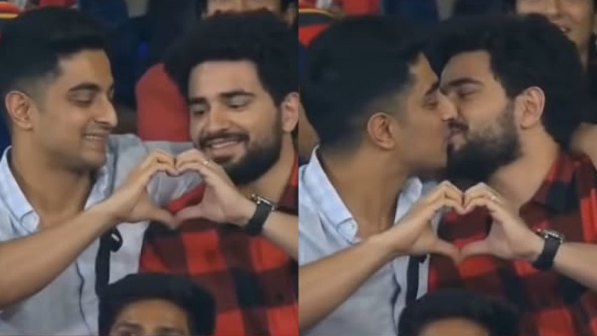 'Help...': Samay Raina REACTS To Viral Video Of Him Kissing Ranveer Allahbadia During RCB Vs MI Match In Stadium