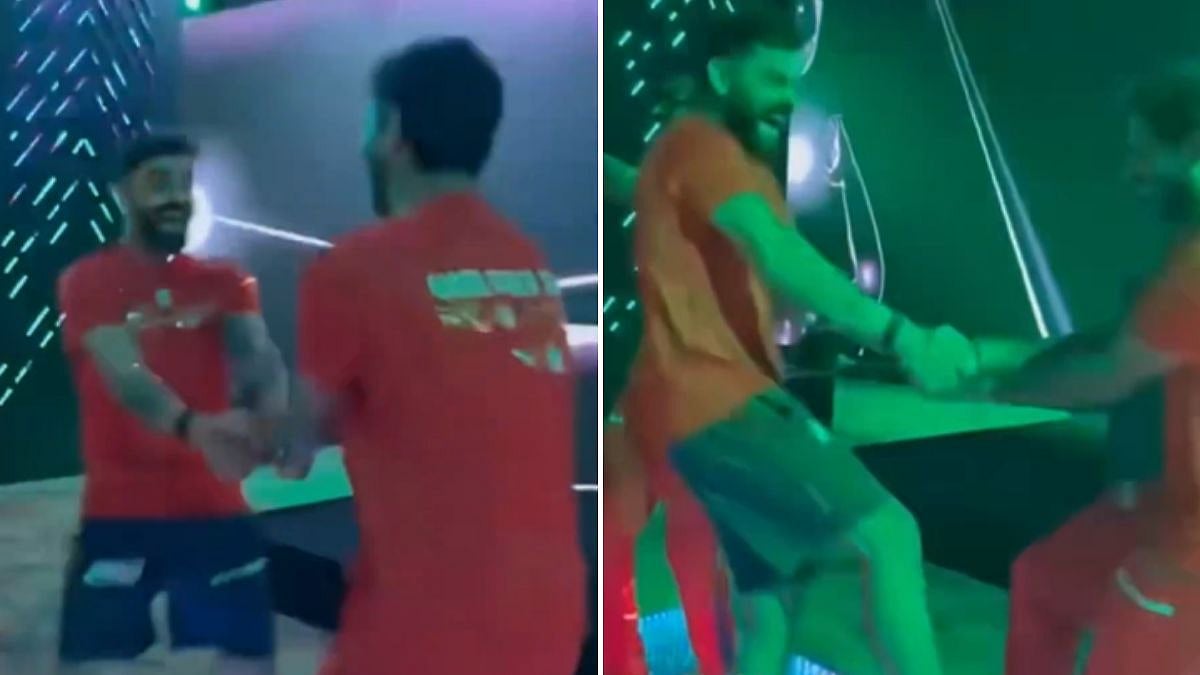 VIDEO: Virat Kohli Shows His Punjabi Moves, Performs 'Kikli' With Bhuvneshwar Kumar After RCB's IPL 2026 Win