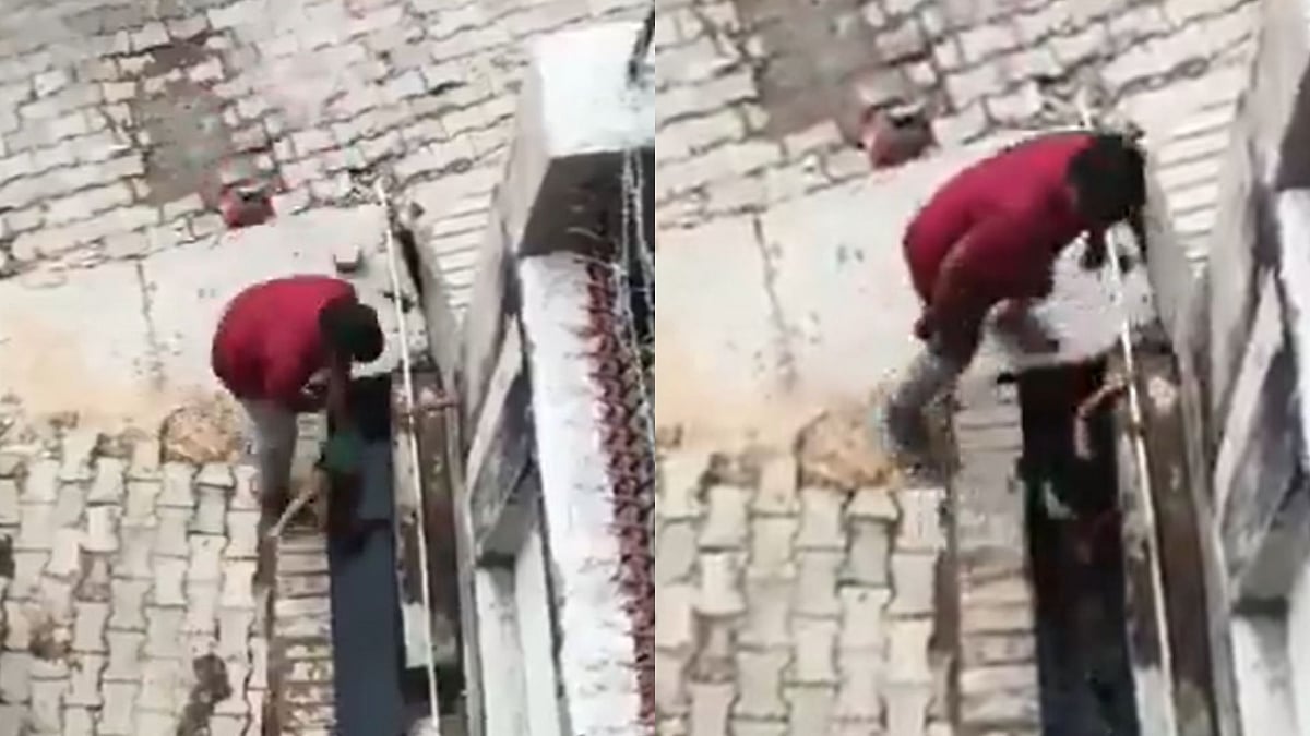 Father Arrested In Sultanpur After Viral Video Shows Attempt To Drown Toddler Daughter