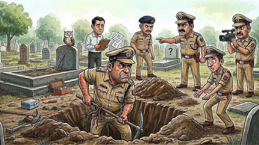 Toddler's Body Exhumed In Medical Negligence Probe In Indore 