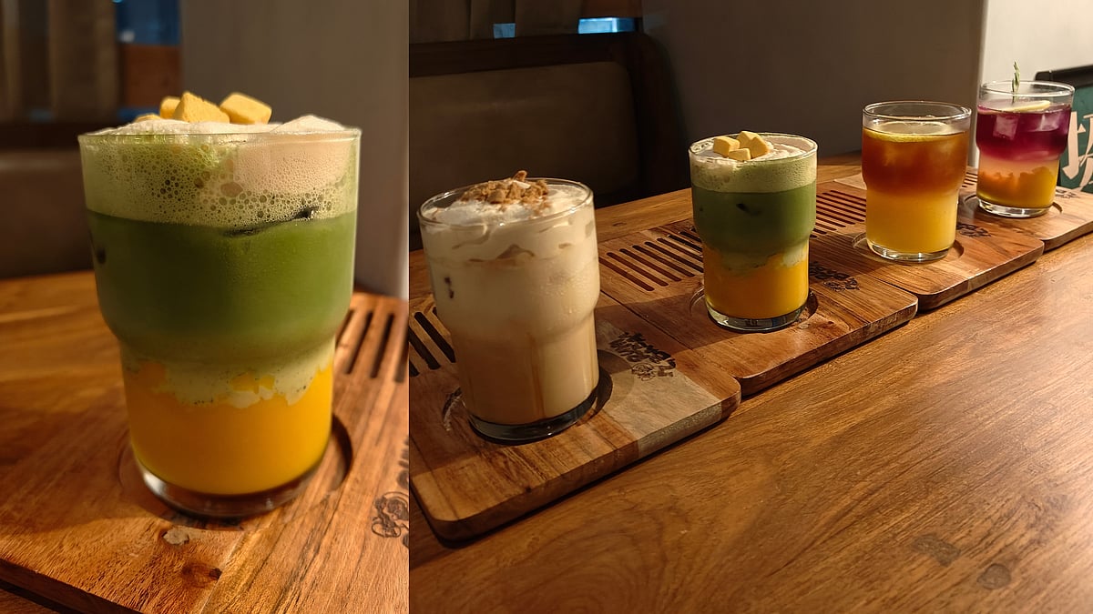The Mango Matcha (left) is a must-have