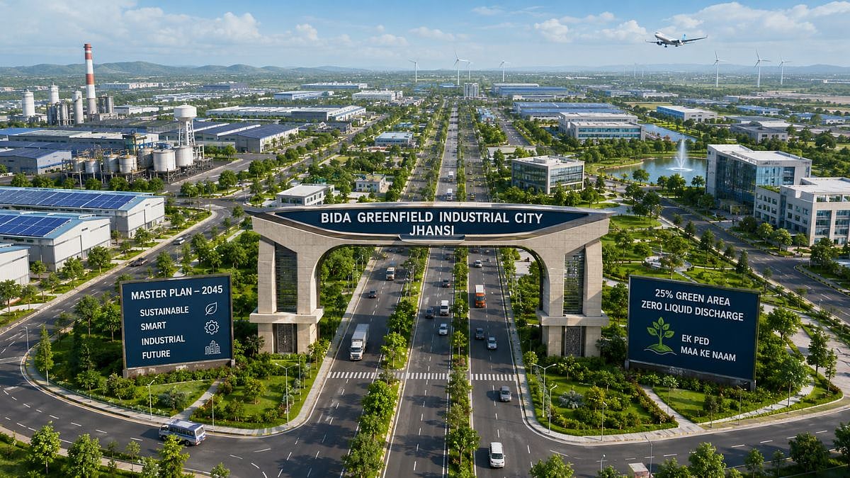 Jhansi Greenfield Industrial City: Centre Clears ₹1.51 Lakh Crore BIDA Project, Set To Create Over 5.6 Lakh Jobs