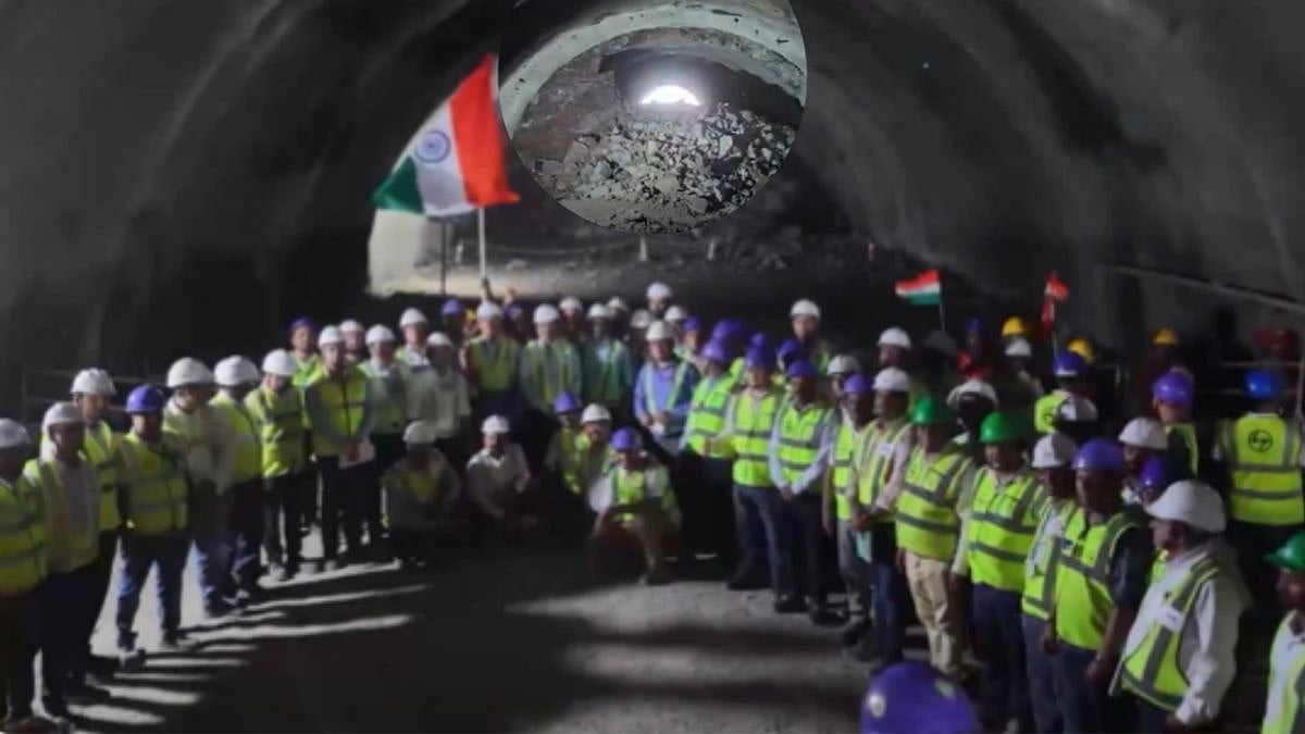 Mumbai-Ahmedabad Bullet Train Project Update: 417-Metre-Long Third Mountain Tunnel Breakthrough Achieved In Palghar - VIDEO