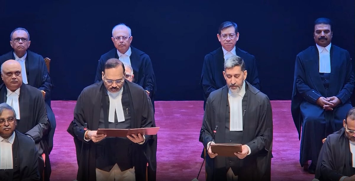 CJI Surya Kant Administers Oath To Five New Supreme Court Judges
