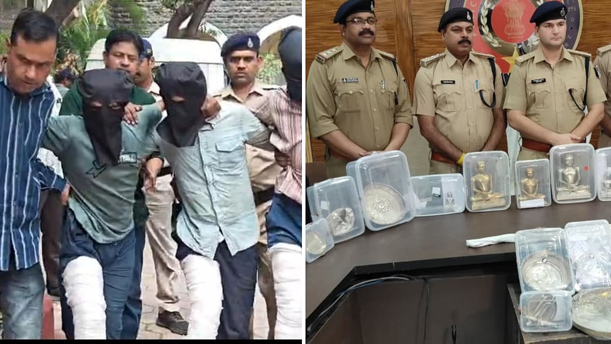 Three More Suspects Arrested In Temple Theft Case In Indore; Stolen Valuables Worth Over ₹13 Lakh Recovered 