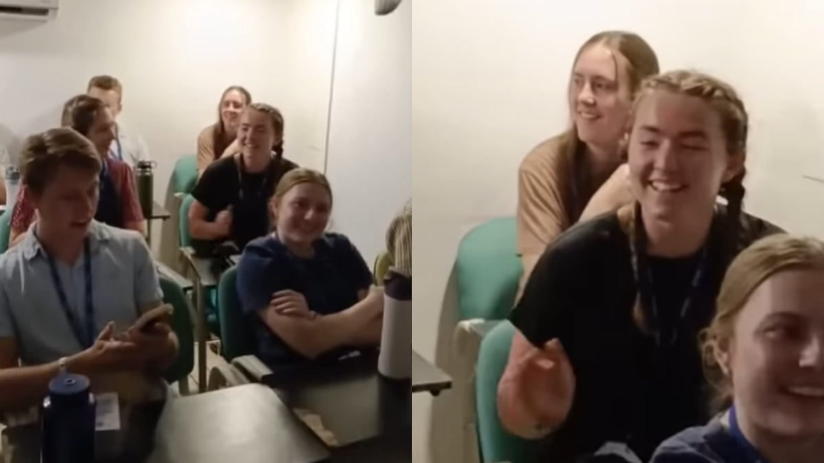 USA Students Sing Koli Marathi Song In Cultural Exchange Programme | WATCH