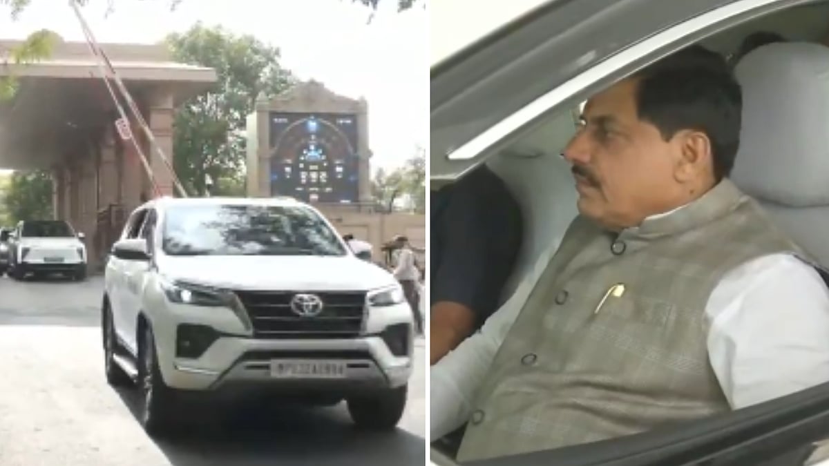MP CM Mohan Yadav Introduces Electric SUV Car In Convoy To Save Fuel; Number Plate Starts From VB-- Check What It Means-- VIDEO