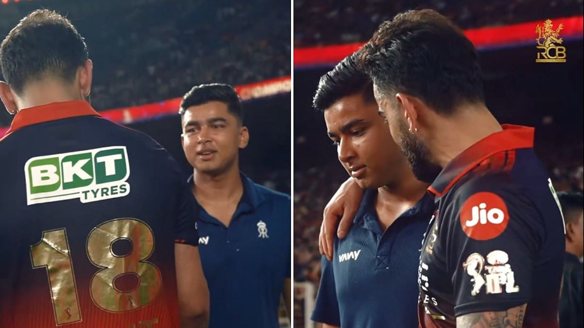 'Ek Bihari Sab Pe Bhaari': Virat Kohli's Powerful Message To Vaibhav Suryavanshi After RCB's IPL 2026 Title Win Goes Viral | VIDEO