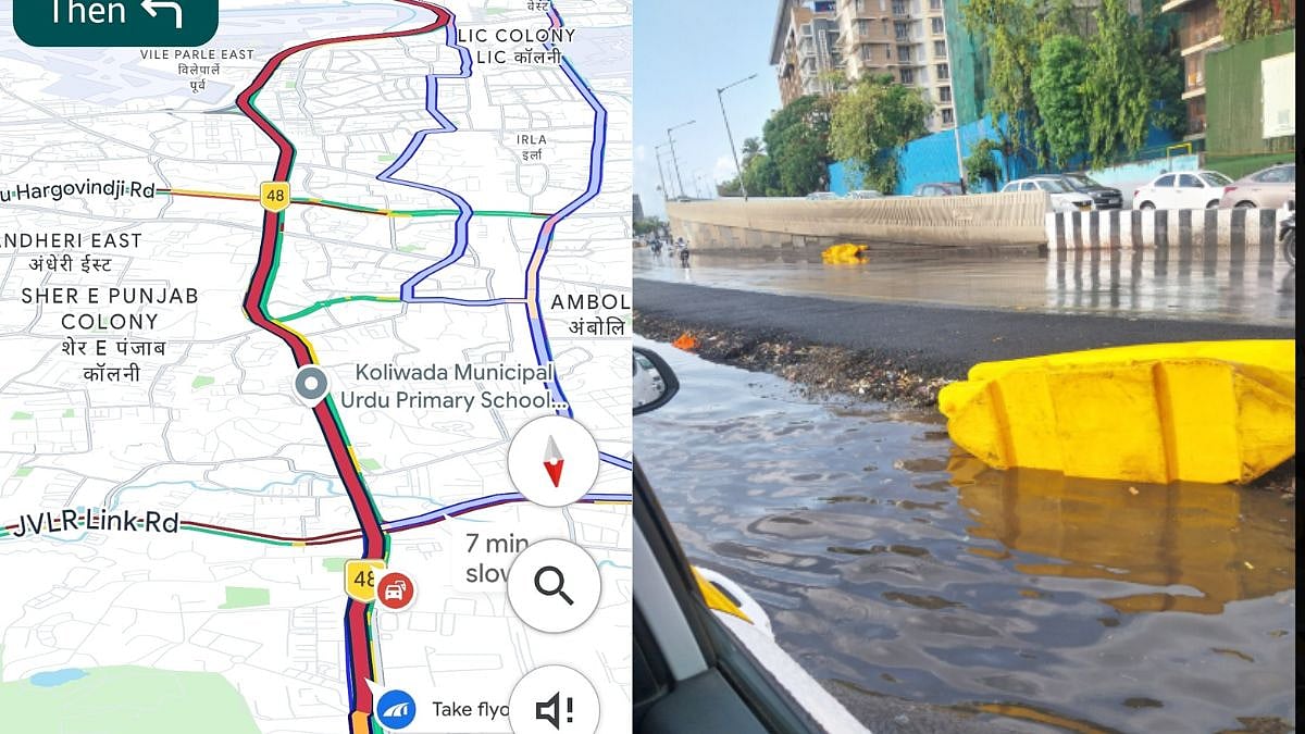 Mumbai Rains: Massive Traffic Jam On Western Express Highway After Brief Showers, Waterlogging Reported; Commuters In Distress