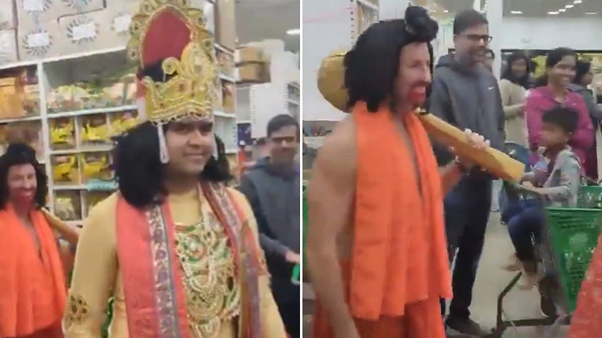 Indian Man Dressed As Lord Ram Draws 'Jai Shri Ram' Chants At Grocery  Store In Canada | Viral VIDEO