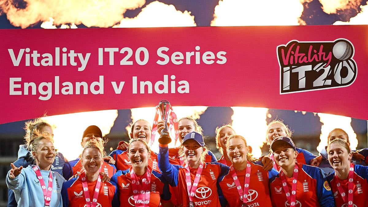 Women's T20I: Capsey's Blazing 82, Knight's Unbeaten 70 Power England To Series-Clinching 6-Wicket Win Over India | Video