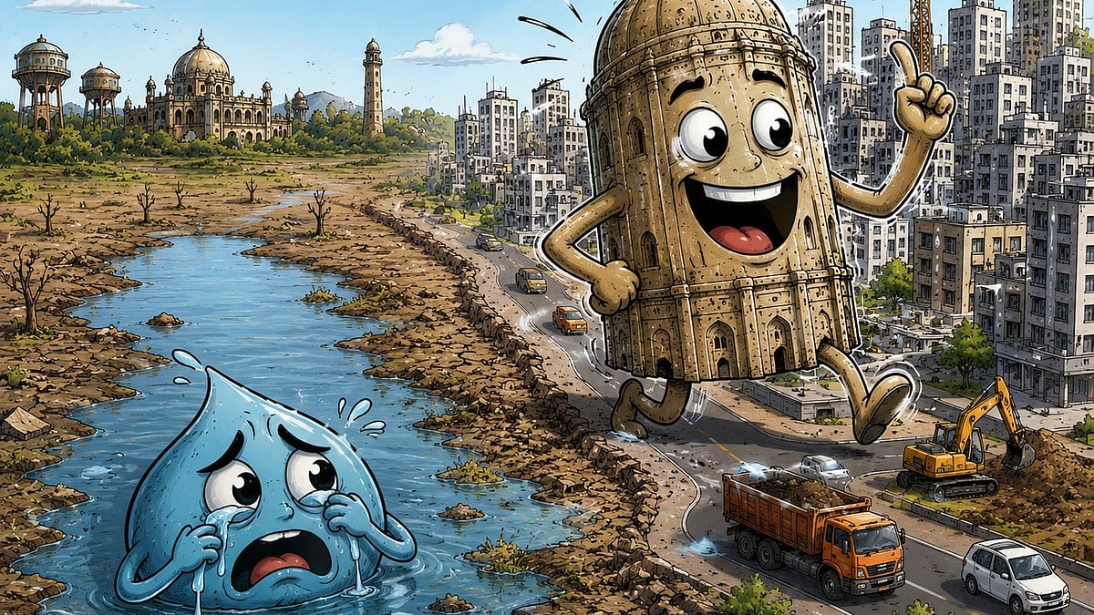 City’s Blue Map Fades: Urban Rush, Vanishing Lakes: Bhopal’s Water Crisis In Making