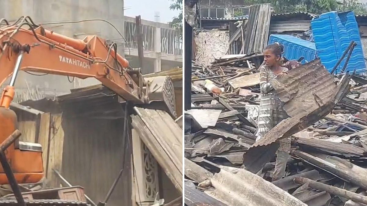 Bhiwandi: Central Railway Demolishes 258 Huts Near Anjurphata; Residents Demand Rehabilitation Before Monsoon