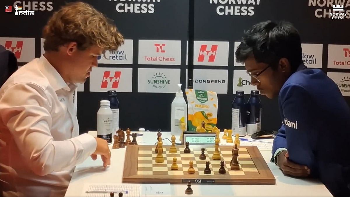 Norway Chess 2026 Round 8: Praggnanandhaa Makes History With Second Classical Win Over Carlsen | Video