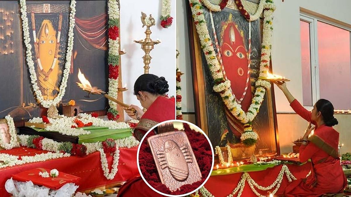 Actress Tamannaah Bhatia Hosts Linga Bhairavi Devi Punya Pooja At Mumbai Home