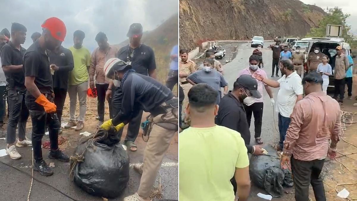 Police recover the body of an elderly woman from Ambenali Ghat after uncovering an alleged murder plot linked to robbery of her gold ornaments