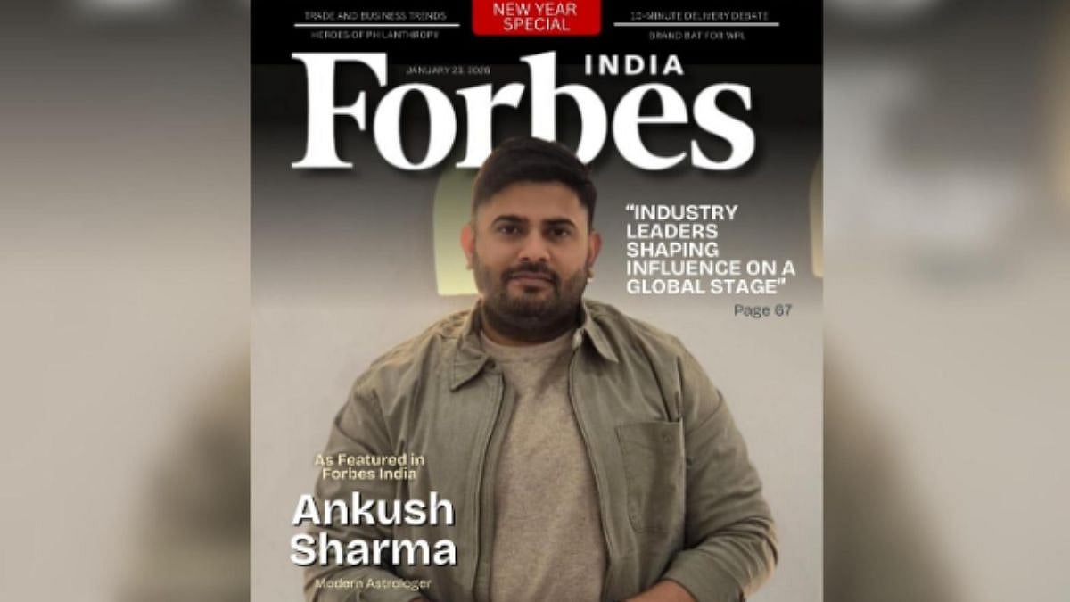 Forbes Featured Astrologer Ankush Sharma ji Gains Attention For His Practical Approach To Astrology