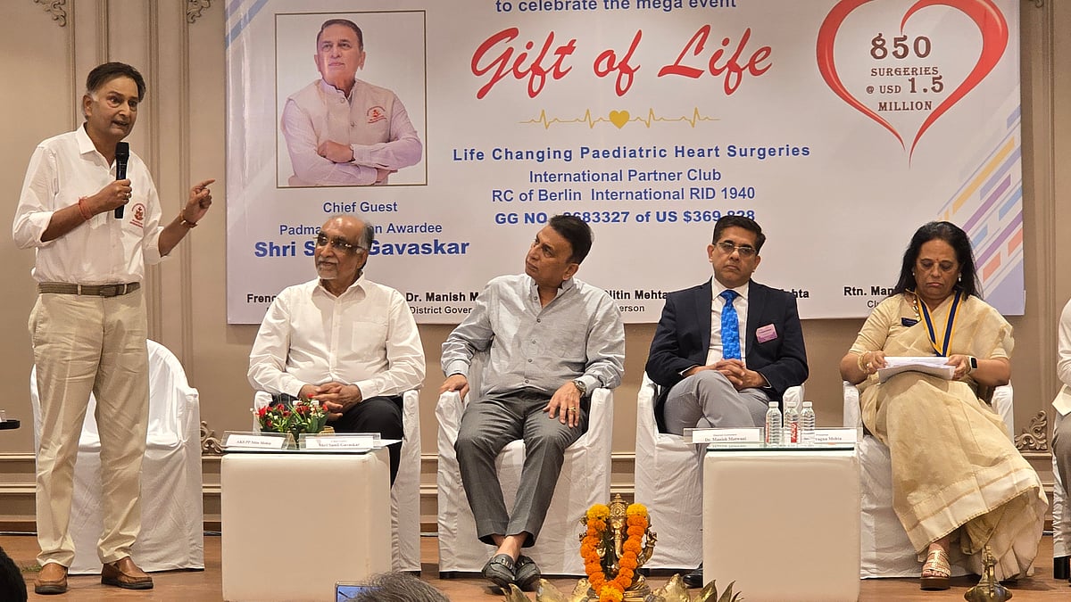 Sunil Gavaskar Celebrates Life-Saving Heart Surgeries Of Young Children At Mumbai Event, Calls It '3rd Innings' Of His Life