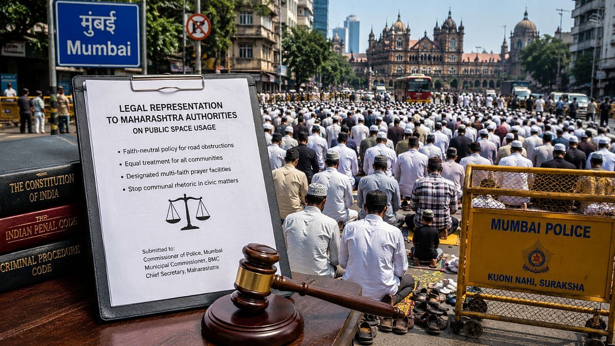 Mumbai Lawyer Urges Faith-Neutral Policy On Public Space Use, Opposes Selective Action Against Muslims