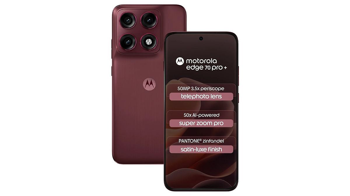 Motorola Edge 70 Pro+ With Quad 50-Megapixel Cameras, 6,500mAh Battery Launched In India: Price, Specifications, More