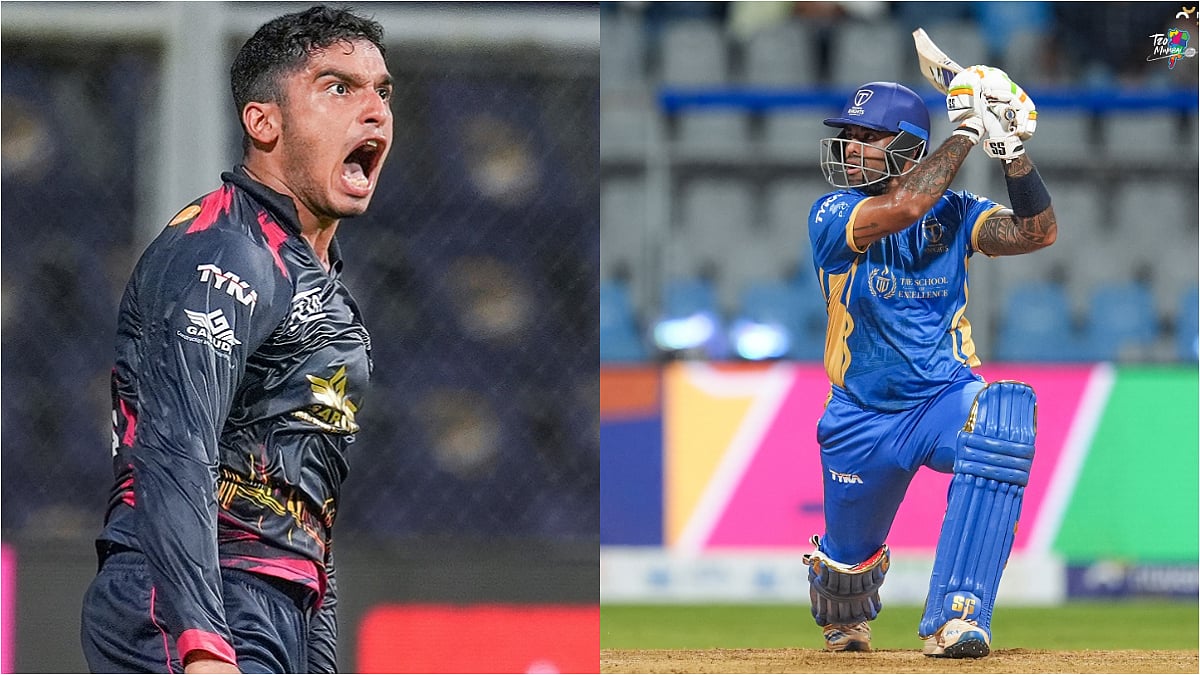 T20 Mumbai League 2026: Bandra Blasters Beat Suryakumar's Triumphs Knights MNE By 4 Wickets At Wankhede