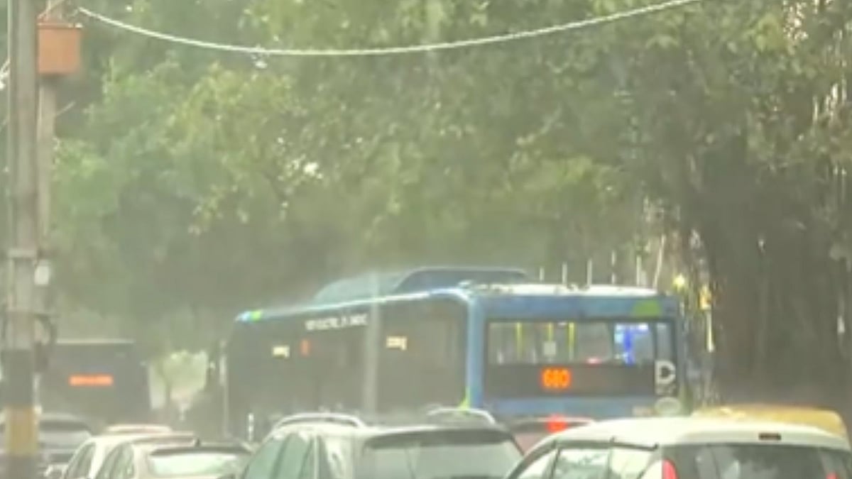 Delhi-NCR Weather Update: Heavy Rains, Strong Winds Bring Relief From Heatwave - VIDEO