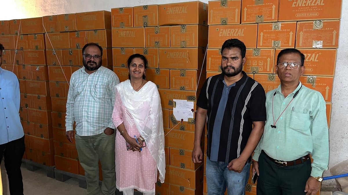 Chhatrapati Sambhajinagar: FDA Seizes Misbranded Enerzal Bottles Worth ₹20.78 Lakh During Raid In Waluj MIDC