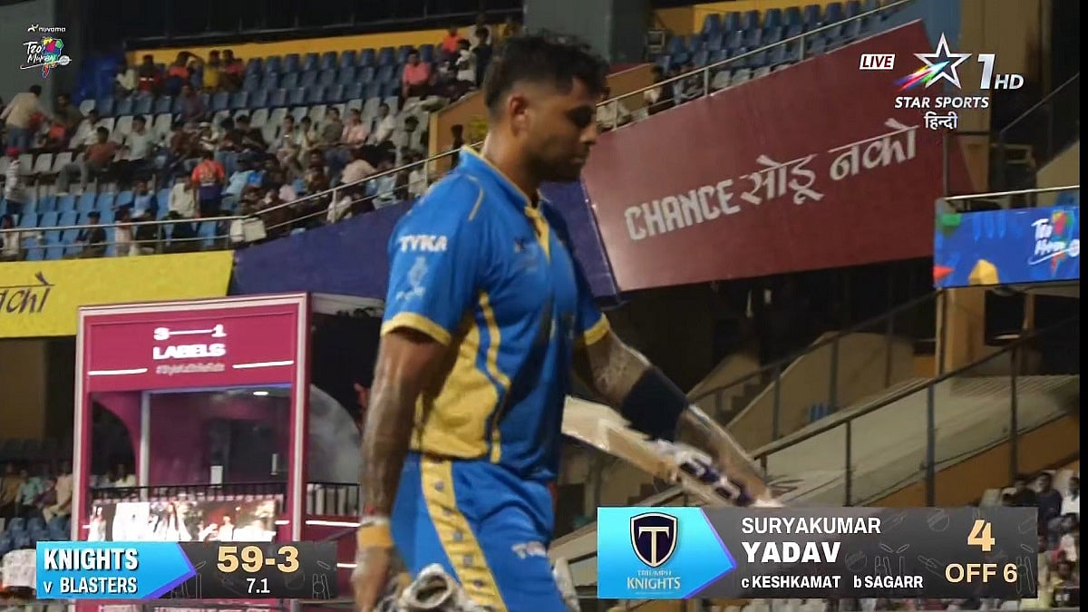 Suryakumar Yadav Fails Again! Scores Just 4 Amid Reports Of Losing India T20I Captaincy In T20 Mumbai League 2026 Clash | VIDEO