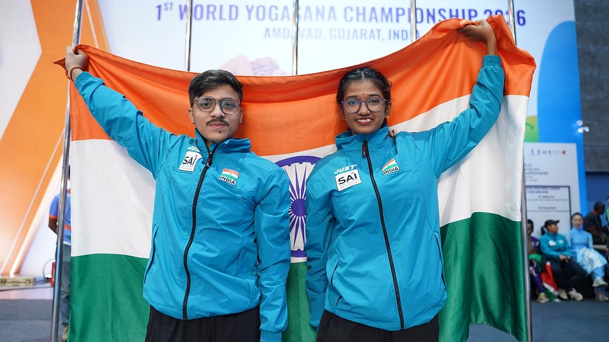 World Yogasana Championships 2026: India Dominates With Five Gold Medals On Opening Day At Eka Arena, Amdavad