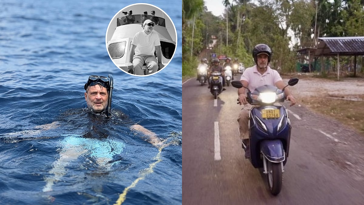 Rahul Gandhi Enjoys Scuba Diving & Bike Rides In Andaman & Nicobar Islands; Urges Indians To Visit