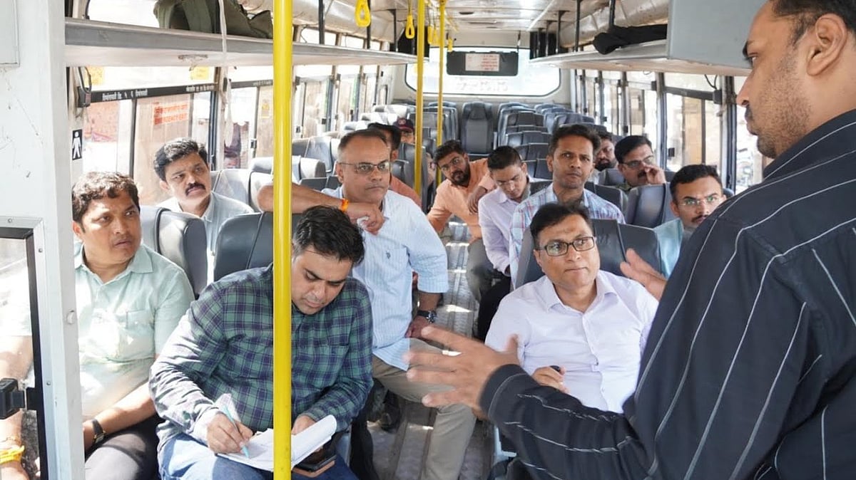 Nashik: Senior Officials Travel By MSRTC Bus To Review Simhastha Kumbh Preparations
